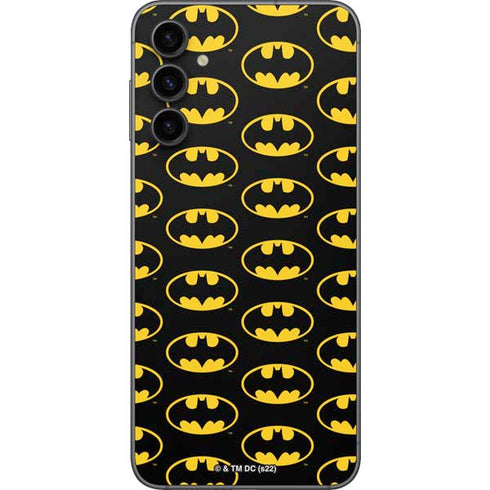 DC Comics Batman Logo Pattern Galaxy A14 5G Skin